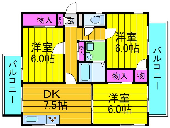 EsｐeｒoⅡの物件間取画像